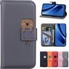 Rostsant Custodia per Google Pixel 10a 5G Cover in Pelle PU Portafoglio Magnetica Supporto Custodia a Libro Per Google Pixel 10a 5G Orso Grigio