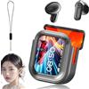 Generico NE20 Earbuds, NE AI 20 Translation Earbuds Real Time, Bluetooth 5.4 Earphones LED Display with 140 Language AI Translator Real Time, LCD Touch Screen Sport Wireless Headphones (Black)