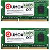 Qumox, modulo di memoria Speicher, DDR DDR2 DDR3 DDR3 SODIMM 4GB 1600 x2
