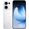 OPPO Reno Reno13 5G AI Smartphone, Tripla fotocamera 50+8+2MP, Selfie 50MP, Display 6.59" 120HZ AMOLED FHD+, 5600mAh, RAM 12GB(Esp4GB/8GB/12GB)+ROM 256GB, [Versione Italia], Plume White