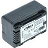 vhbw batteria compatibile con Panasonic HC-VX989, HC-VX878, HC-VXF999, HC-VXF1 videocamera camcorder (1600mAh, 3,6V, Li-Ion) con infochip