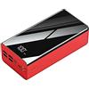 DSYYNAY Power Bank 80000 Mah Caricatore Portatile per Telefono con Display Digitale LCD, 3 Ingressi e 4 Uscite USB con 2 Batterie esterne per Torcia, Super2