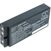 vhbw batteria sostituisce Danfoss 2303696, BT12 per Radiocomando Industriale, Telecomando (2000mAh, 7,2V, NiMH) - Nero