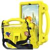 DuaTang Custodia leggera per bambini per iPad Mini 7a generazione 2024 | Custodia antiurto in EVA con tracolla, maniglia e supporto per Apple iPad Mini7 2024 / Mini6 2021 (8,4), giallo