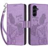 SIENIANLINE Cover per Samsung Galaxy A35 5G, Flip Caso in PU Pelle Premium Portafoglio Case [Kickstand] [Slot per Schede] [Chiusura Magnetica] Telefono Custodia con Samsung A35 5G Cover, Viola