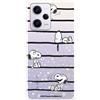 LA CASA DE LAS CARCASAS Custodia per Xiaomi Redmi Note 12 5G - Poco X5 5G ufficiale di Peanuts Snoopy Stripes per proteggere il tuo cellulare. Cover in silicone trasparente flessibile con licenza ufficiale Snoopy