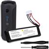 QUZMOIIS Batteria da 5800 mAh per altoparlante JBL Flip 4