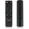 Zerone Telecomando TV di ricambio per 01199G, telecomando universale compatibile con Smart TV, tasti grandi, lunga portata oltre 8 m, nero