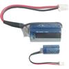 Aousavo Batteria di ricambio PLC compatibile con SB-AA02 PLC con (White Plug)