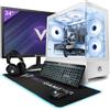 Vibox II-142 PC Gaming Completo - Schermo da 23 pollici - Intel Core i5 10400F 6 cores - Nvidia RTX 5060 Ti 8GB - 16GB RAM - 1TB SSD - Windows 11 - WiFi 6 + Bluetooth 5.4