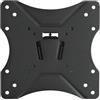 Link LK10031 Staffa Da Muro Fissa Ultra Sottile Per TV 23-42" - Supporto Universale VESA 75x75 a 200x200 - Portata 25 Kg - Sporgenza 13 Mm - Struttura In Acciaio Nero - Montaggio Facile e Sicuro