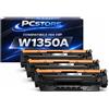 PcStore 3 Toner con chip compatibile W1350A 135A per HP 135A W1350A per HP Laserjet MFP M234dw M234sdw M234sdn M234dwn M209dw M209dwn M234 M209 135X W1350X (3 Pezzi)