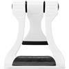 Holigie Stand di tablet pieghevole regolabile 150 °, supporto per desktop portatile per smartphone pad e book reader multi angolare (Nero)
