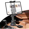 OHLPRO Supporto per tablet auto, portabevande per iPad con braccio regolabile, supporto per tablet per iPhone 17, iPad Pro Mini Air Galaxy Tab Fire HD 10 più telefoni cellulari e tablet da 5 a 13