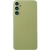 Generico Copri Batteria + lente + biadesivo compatibile con SAMSUNG GALAXY A34 5G SM-A346B A346B (NO con 4G) retro Posteriore Back Cover Scocca in plastica rigida +biadesivo + lente con cornice (VERDE)