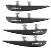 SLINGSHOT Wake Fin set da 4 colore black