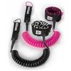 MYSTIC Board Leash Coiled Molla Sup/Wing Nero