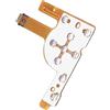 HDOYTXXM Tastiera per tastiera, cavo flessibile, riparazione per 600D, 550D, 500D, 450D, antigraffio, durevole
