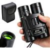 ZestEcho Binocolo compatto 8 x 21 pieghevole con prisma BAK4 e lente FMC, binocolo leggero per adulti e bambini, per viaggi, concerti, uccelli, escursionismo e osservazione all'aperto