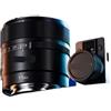 Generico Compatibile con obiettivo AF grandangolare Sony E-Mount F1.8 11mm con telecomando for A6300/A6400/A6500