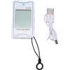 Denash Esposimetro, Mini Luxmetro Digitale con Display umidità Temperatura, Spegnimento Automatico Mantenimento Dati Conversione unità FC Ricarica di Tipo C, 0,1-999900 Esposimetro per Fotografia di