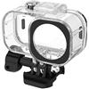 Limtula Custodia protettiva subacquea per action camera impermeabile 45 m design antiurto ad alta trasparenza fissaggio in vetro base a vite custodia antiurto
