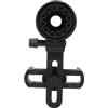 Acouto Adattatore Universale per Telescopio per Smartphone Supporto per Telefono Adattatore per Digiscoping Allineamento Rapido Adatto a Oculari da 26-49 Mm con Larghezza del Telefono