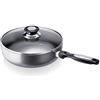 Beka 13075244, Padella Pro Induc antracite, 24 cm, in alluminio, interno rivestito, adatta a tutti i fornelli, induzione incluso.