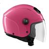 Tucano Urbano casco jet bimbo EL'kid rosa lucido