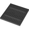 Wera 9815 Termoformato in spugna per giravite Kraftform Micro Set 1, senza utensili, 344 x 30 x 392 mm