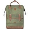 Cabaïa CABAIA Zaino Grande tessuto CERATO.Verde Unica