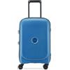 DELSEY PARIS - BELMONT PLUS - Valigia da Cabina Rigida Estensibile - 55x35x27 cm - 39 L - S - Blu Zinco