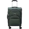 DELSEY Paris Sky Max 2.0 Softside Bagaglio Espandibile con Ruote Spinner, Verde, Checked-Large, 28 Inch, Sky Max 2.0 Softside Bagaglio Espandibile Con Ruote Spinner