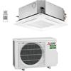 Mitsubishi Electric Climatizzatore Mitsubishi Cassetta 60x60 A 4 Vie Monosplit 18000 Btu R32 A++/A+ Suz-M50va