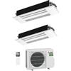 Mitsubishi Electric Climatizzatore Mitsubishi Cassetta A 1 Via Dualsplit 9000+12000 Btu R32 A++/A+ Mxz-2f53vf4