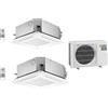 Mitsubishi Electric Climatizzatore Mitsubishi Cassetta 60x60 A 4 Vie Dualsplit 12000+12000 Btu R32 A++/A+ Mxz-3f68vf4
