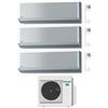 Panasonic Climatizzatore Panasonic Trial R32 Etherea Z Grigio Wi-Fi 9+12+12 Btu Cu-3z68tbe A+++/A++