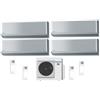 Panasonic Climatizzatore Panasonic Quadri R32 Etherea Z Grigio Wi-Fi 7+9+9+12 Btu Cu-4z80tbe A++/A+