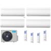 Midea Climatizzatore Midea Quadri Split Xtreme Pro Green 9000+9000+9000+9000 Btu Con Gas R32 Wi-Fi A++/A+ M4o-36fn8-Q