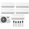 Midea Climatizzatore Midea Penta Split Xtreme Pro Green 9+9+9+9+9 Btu Con Gas R32 Wi-Fi A++/A+ M5oe-42hfn8-Q
