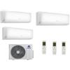 Gree Climatizzatore Trial Split Gree Cosmo 9000+9000+9000 Btu Gas R32 Wi-Fi Integrato A++/A+ Gwhd(21)Nk6oo