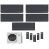 Panasonic Climatizzatore Panasonic Penta R32 Etherea Z Grafite Wi-Fi 7+7+7+7+9 Btu Cu-5z90tbe A+++/A++