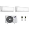 Gree Climatizzatore Dual Split Gree Cosmo 9000+12000 Btu Gas R32 Wi-Fi Integrato A++/A+ Gwhd(24)Nk6oo
