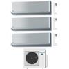Panasonic Climatizzatore Panasonic Trial R32 Etherea Z Grigio Wi-Fi 7+7+18 Btu Cu-3z68tbe A++/A+
