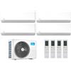 Midea Climatizzatore Quadri Split Midea Breezeless E 9+9+9+9 Btu Classe A++/A+ R32 Wi-Fi M4oe-28hfn8-Q