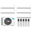 Midea Climatizzatore Penta Split Midea Breezeless E 9+12+12+12+12 Btu Classe A++/A R32 Wi-Fi M5oe-42hfn8-Q