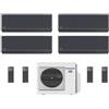 Panasonic Climatizzatore Panasonic Quadri R32 Etherea Z Grafite Wi-Fi 7+9+12+12 Btu Cu-4z68tbe A++/A+