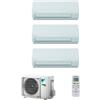 Daikin Climatizzatore Trial Split Inverter Daikin Sensira 9000+12000+12000 Btu Gas R32 3mxf52a/A9 A++/A+