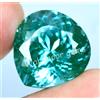 Naturale Grandidierite 32.15 KT Green-Blueish Pera Certificato Loose Gemma