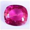 Naturale Rodolite Granato Lampone Cuscino 22.60 KT Certificato Loose Gemma